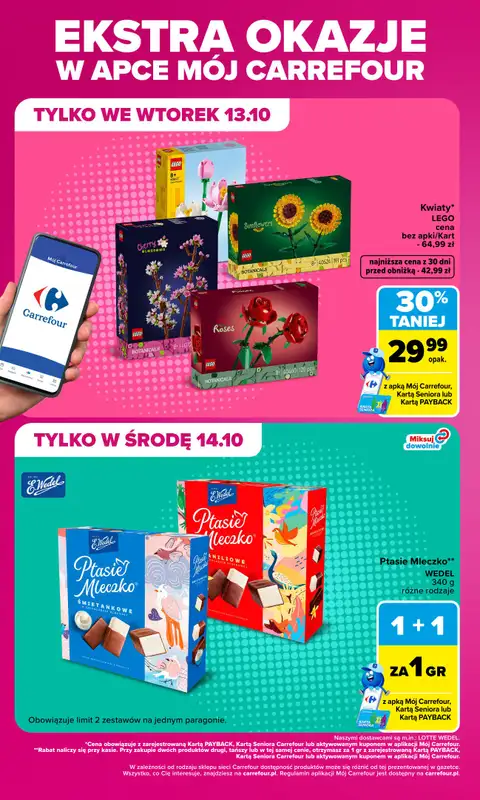 Carrefour Market - gazetka promocyjna W sumie idealne na Dzień Nauczyciela od poniedziałku 12.10 do środy 14.10 - strona 2