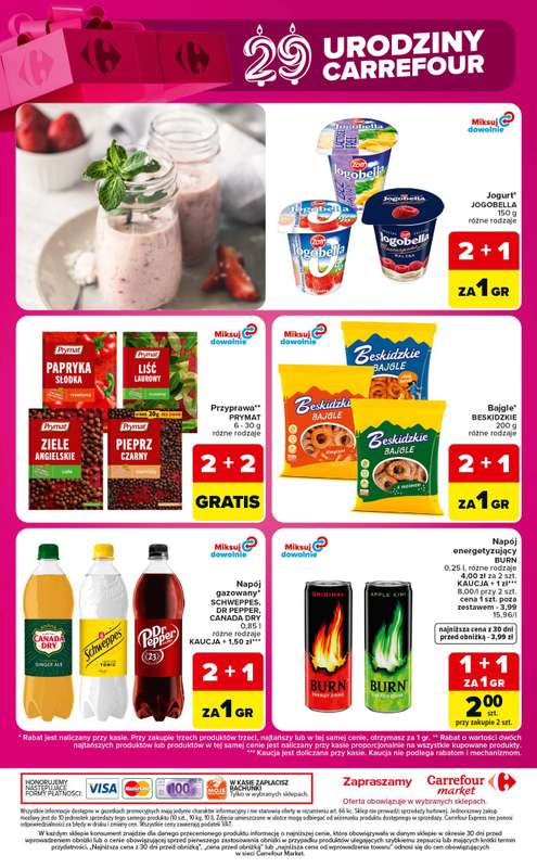 Carrefour Market - gazetka promocyjna W sumie urodzinowe okazje od wtorku 13.10 do poniedziałku 19.10 - strona 12