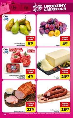 Carrefour Market - gazetka promocyjna W sumie urodzinowe okazje od wtorku 13.10 do poniedziałku 19.10 - strona 2