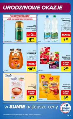 Carrefour Market - gazetka promocyjna W sumie urodzinowe okazje od wtorku 13.10 do poniedziałku 19.10 - strona 11