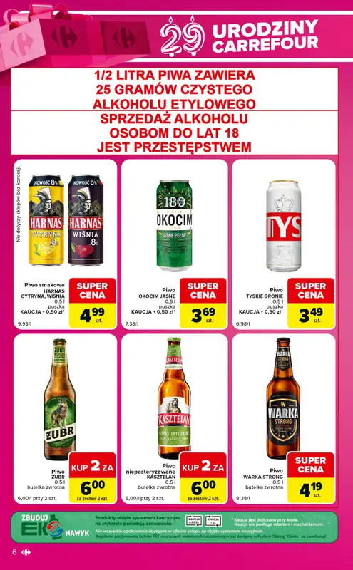 Carrefour Express - gazetka promocyjna Gazetka ekspresowe zakupy od wtorku 13.10 do poniedziałku 19.10 - strona 6