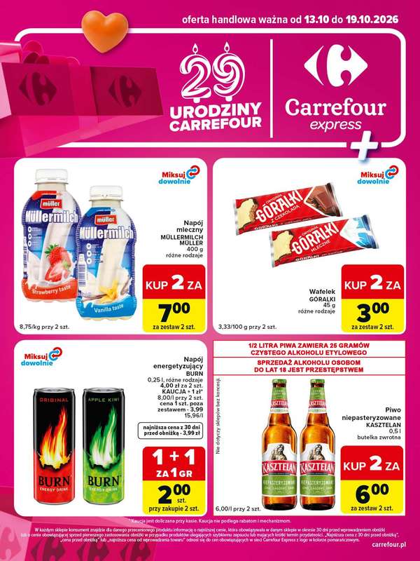Carrefour Express - gazetka promocyjna Gazetka Express od wtorku 13.10 do poniedziałku 19.10 - strona 2