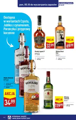Aldi - gazetka promocyjna Świat alkoholi od poniedziałku 05.10 do soboty 31.10 - strona 23