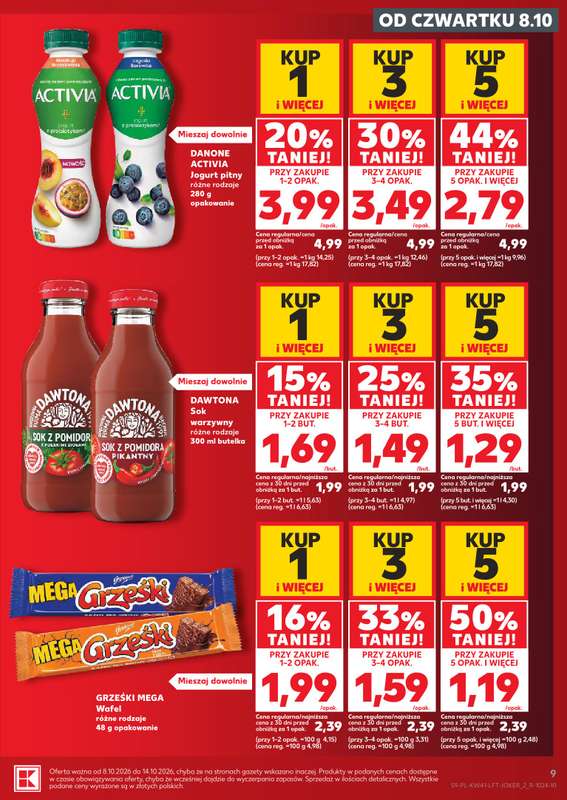 Kaufland - gazetka promocyjna Gazetka Tygodnia od czwartku 08.10 do środy 14.10 - strona 9