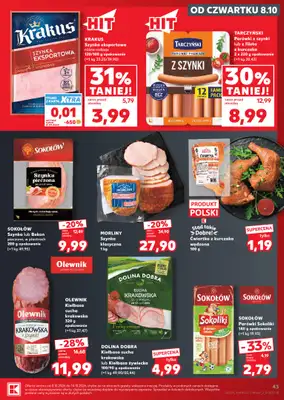 Kaufland - gazetka promocyjna Gazetka Tygodnia od czwartku 08.10 do środy 14.10 - strona 43