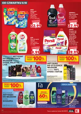 Kaufland - gazetka promocyjna Gazetka Tygodnia od czwartku 08.10 do środy 14.10 - strona 62
