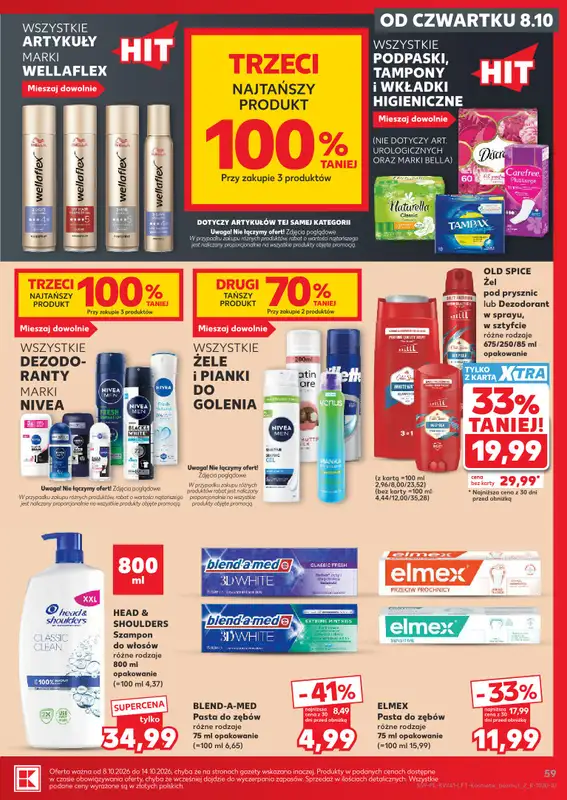 Kaufland - gazetka promocyjna Gazetka Tygodnia od czwartku 08.10 do środy 14.10 - strona 59