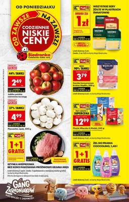 Biedronka - gazetka promocyjna Od poniedziałku od poniedziałku 12.10 do soboty 17.10