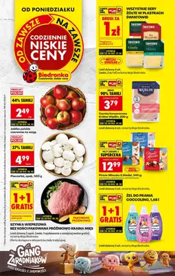 Biedronka - gazetka promocyjna Od poniedziałku od poniedziałku 12.10 do soboty 17.10