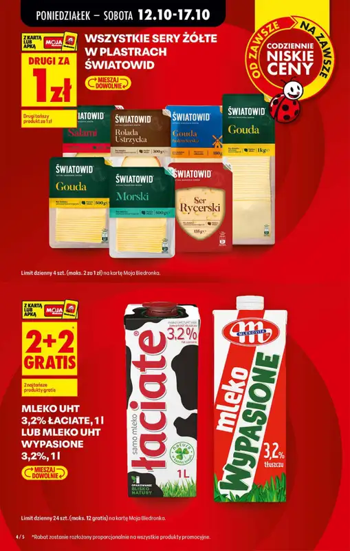 Biedronka - gazetka promocyjna Od poniedziałku, Z ladą tradycyjną od poniedziałku 12.10 do soboty 17.10 - strona 4