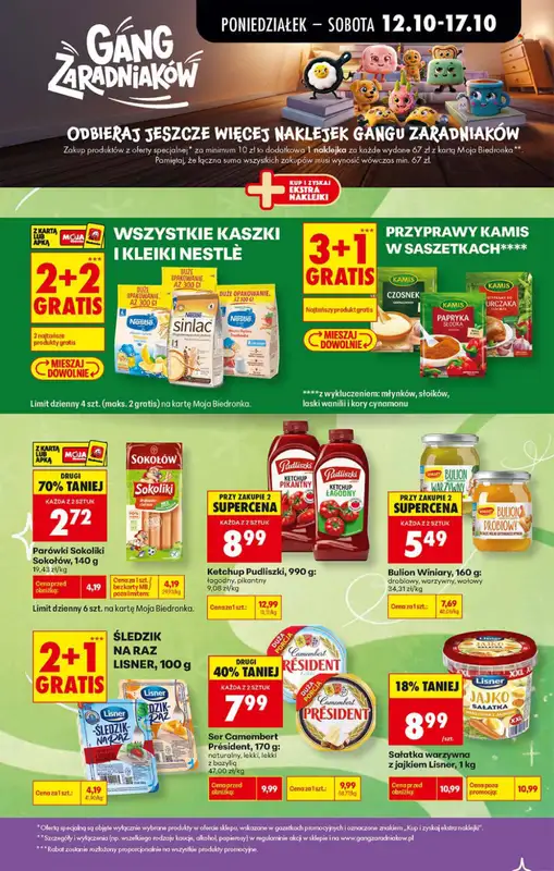 Biedronka - gazetka promocyjna Od poniedziałku, Z ladą tradycyjną od poniedziałku 12.10 do soboty 17.10 - strona 27