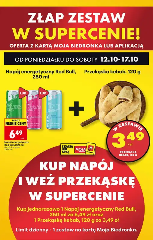 Biedronka - gazetka promocyjna Od poniedziałku, Z ladą tradycyjną od poniedziałku 12.10 do soboty 17.10 - strona 91