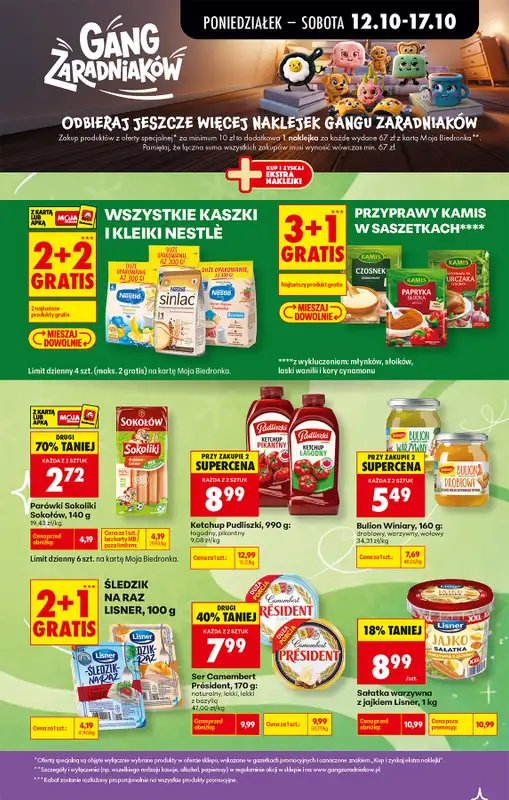 Biedronka - gazetka promocyjna Od poniedziałku, Z ladą tradycyjną od poniedziałku 12.10 do soboty 17.10 - strona 37