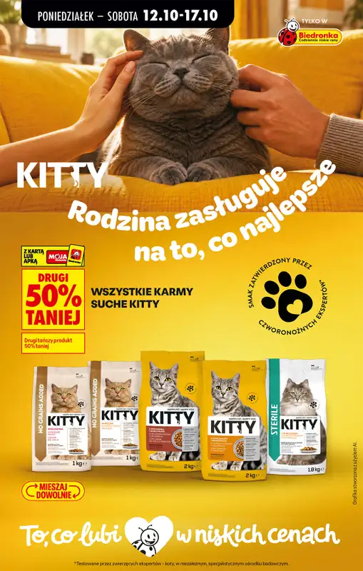 Biedronka - gazetka promocyjna Od poniedziałku, Z ladą tradycyjną od poniedziałku 12.10 do soboty 17.10 - strona 89