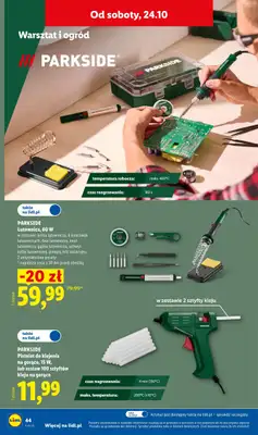 Lidl - gazetka promocyjna Katalog od poniedziałku 19.10 do soboty 24.10 - strona 54
