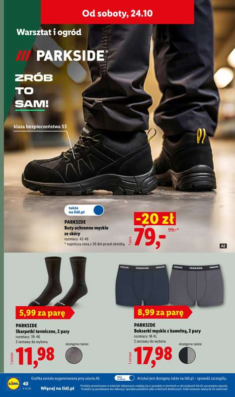 Lidl - gazetka promocyjna Katalog od poniedziałku 19.10 do soboty 24.10 - strona 50