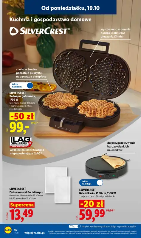 Lidl - gazetka promocyjna Katalog od poniedziałku 19.10 do soboty 24.10 - strona 16
