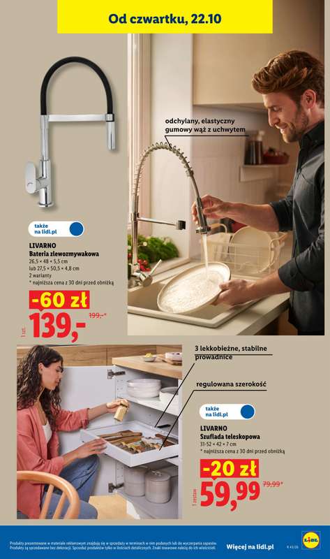 Lidl - gazetka promocyjna Katalog od poniedziałku 19.10 do soboty 24.10 - strona 43