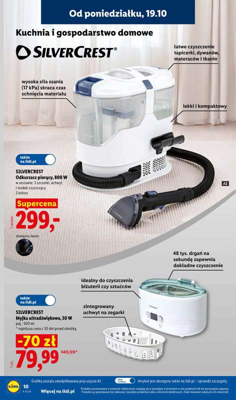 Lidl - gazetka promocyjna Katalog od poniedziałku 19.10 do soboty 24.10 - strona 10