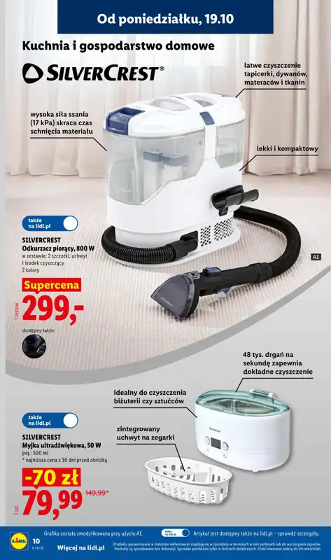 Lidl - gazetka promocyjna Katalog od poniedziałku 19.10 do soboty 24.10 - strona 10