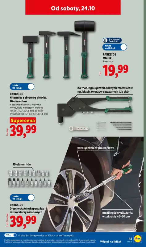 Lidl - gazetka promocyjna Katalog od poniedziałku 19.10 do soboty 24.10 - strona 53