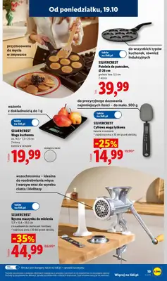 Lidl - gazetka promocyjna Katalog od poniedziałku 19.10 do soboty 24.10 - strona 19