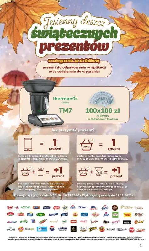 Delikatesy Centrum - gazetka promocyjna Gazetka od czwartku 15.10 do środy 21.10 - strona 3