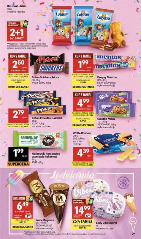 Delikatesy Centrum - gazetka promocyjna Gazetka od czwartku 15.10 do środy 21.10 - strona 29