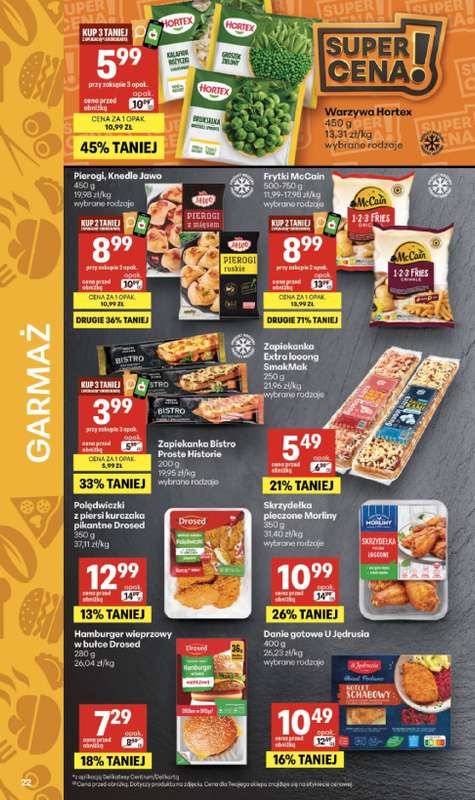 Delikatesy Centrum - gazetka promocyjna Gazetka od czwartku 15.10 do środy 21.10 - strona 22