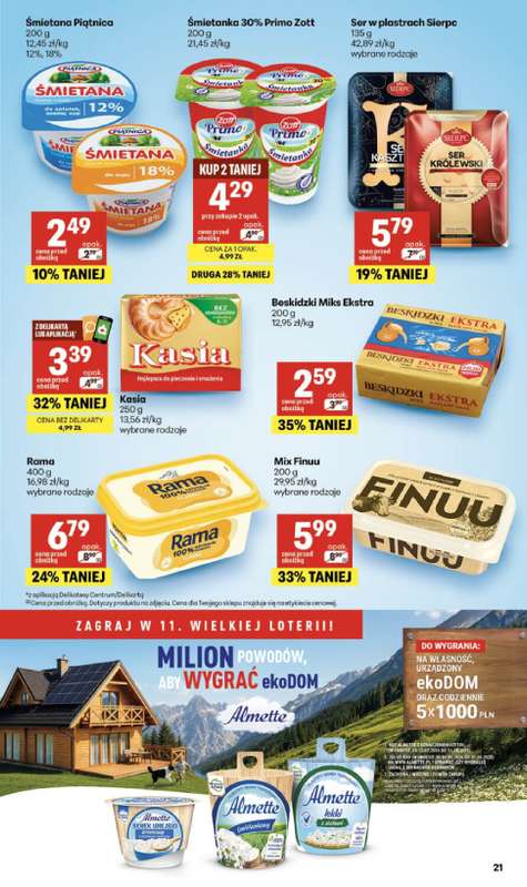 Delikatesy Centrum - gazetka promocyjna Gazetka od czwartku 15.10 do środy 21.10 - strona 21