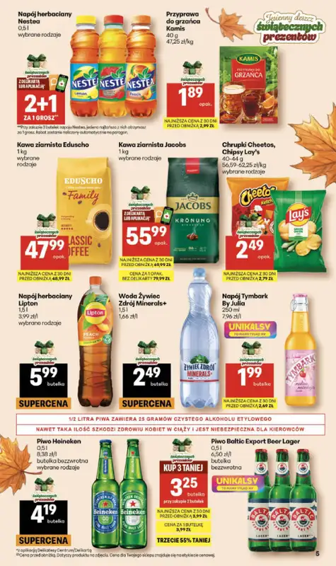 Delikatesy Centrum - gazetka promocyjna Gazetka od czwartku 15.10 do środy 21.10 - strona 5