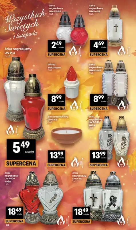 Delikatesy Centrum - gazetka promocyjna Gazetka od czwartku 15.10 do środy 21.10 - strona 38