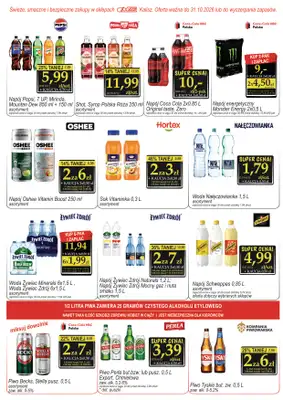 Społem - Blisko i Korzystnie - gazetka promocyjna Gazetka PSS Kalisz od poniedziałku 12.10 do soboty 31.10 - strona 5