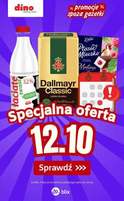 Dino - gazetka promocyjna Specjalna oferta na 12.10.2026 - promocje spoza gazetki od poniedziałku 12.10 do poniedziałku 12.10