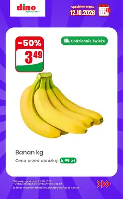 Dino - gazetka promocyjna Specjalna oferta na 12.10.2026 - promocje spoza gazetki od poniedziałku 12.10 do poniedziałku 12.10 - strona 2