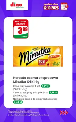 Dino - gazetka promocyjna Specjalna oferta na 12.10.2026 - promocje spoza gazetki od poniedziałku 12.10 do poniedziałku 12.10 - strona 9