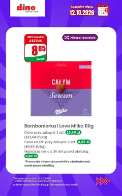 Dino - gazetka promocyjna Specjalna oferta na 12.10.2026 - promocje spoza gazetki od poniedziałku 12.10 do poniedziałku 12.10 - strona 6