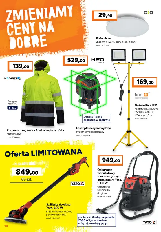 Bricoman - gazetka promocyjna Gazetka od poniedziałku 12.10 do niedzieli 08.11 - strona 10
