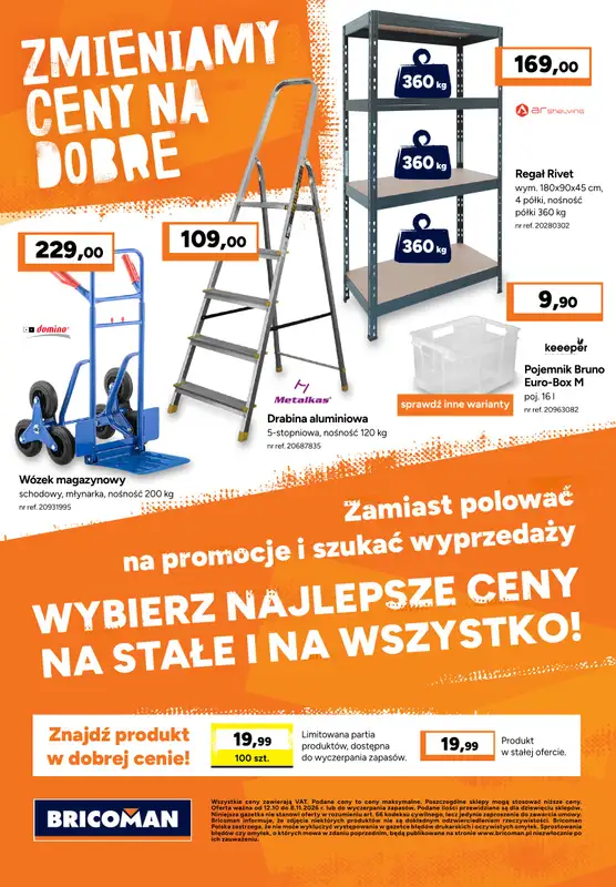 Bricoman - gazetka promocyjna Gazetka od poniedziałku 12.10 do niedzieli 08.11 - strona 16