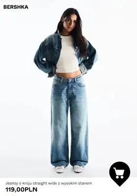 Bershka - gazetka promocyjna Jeansy damskie od 129,00 PLN od poniedziałku 12.10  - strona 2