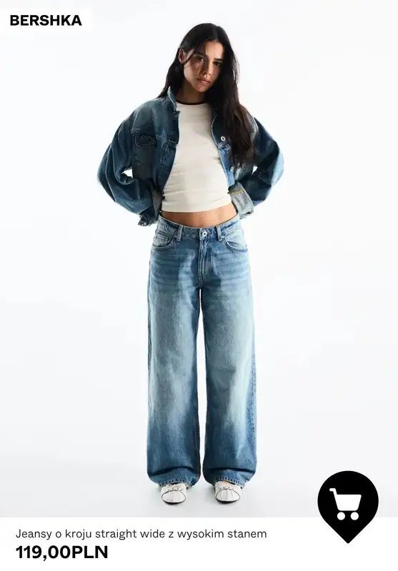 Bershka - gazetka promocyjna Jeansy damskie od 129,00 PLN od poniedziałku 12.10  - strona 2