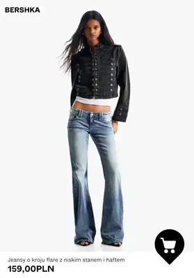 Bershka - gazetka promocyjna Jeansy damskie od 129,00 PLN od poniedziałku 12.10  - strona 8