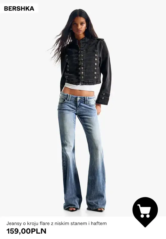 Bershka - gazetka promocyjna Jeansy damskie od 129,00 PLN od poniedziałku 12.10  - strona 8