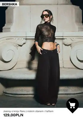 Bershka - gazetka promocyjna Jeansy damskie od 129,00 PLN od poniedziałku 12.10  - strona 9