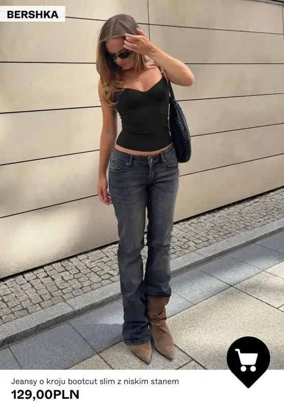 Bershka - gazetka promocyjna Jeansy damskie od 129,00 PLN od poniedziałku 12.10  - strona 5