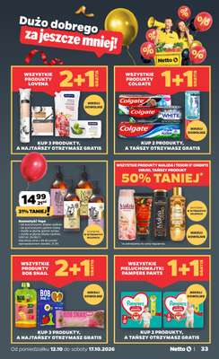 Netto - gazetka promocyjna Gazetka Spożywcza od poniedziałku 12.10 do soboty 17.10 - strona 33