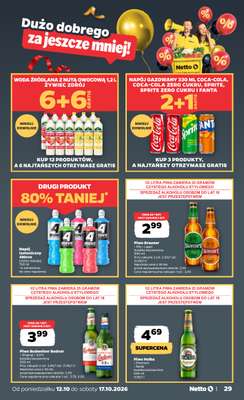 Netto - gazetka promocyjna Gazetka Spożywcza od poniedziałku 12.10 do soboty 17.10 - strona 29