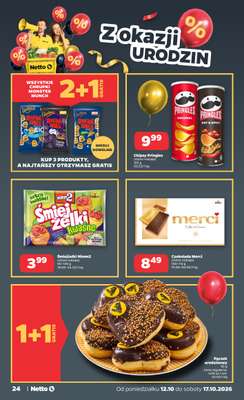 Netto - gazetka promocyjna Gazetka Spożywcza od poniedziałku 12.10 do soboty 17.10 - strona 24