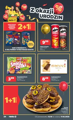 Netto - gazetka promocyjna Gazetka Spożywcza od poniedziałku 12.10 do soboty 17.10 - strona 24