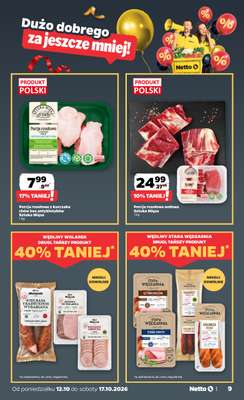 Netto - gazetka promocyjna Gazetka Spożywcza od poniedziałku 12.10 do soboty 17.10 - strona 9